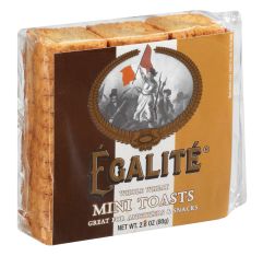 Wholesale Egalite Mini Whole Wheat Toasts 2.82 Oz- Bulk
