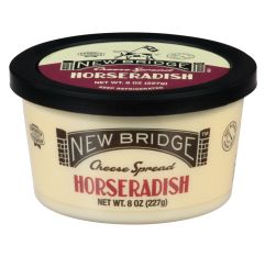 Wholesale New Bridge Horseradish Cheese Spread 8 Oz- Bulk