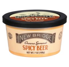 Wholesale New Bridge Spicy Beer Cheese Spread 7 Oz- Bulk