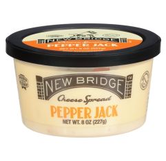 Wholesale New Bridge Pepper Jack Cheese Spread 8 Oz- Bulk