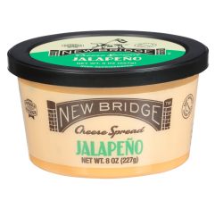 Wholesale New Bridge Jalapeno Cheese Spread 8 Oz- Bulk