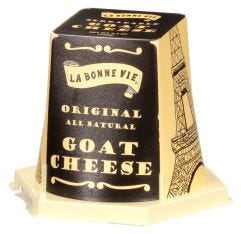Wholesale Hampton Cheese Original Goat Cheese Pyramid 5.29 Oz- Bulk