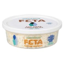 Wholesale Kryssos Traditional Feta Crumbles Fat Free 4 Oz- Bulk
