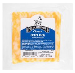 Wholesale New Bridge Colby Jack Cuts 7 Oz- Bulk