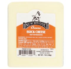 Wholesale New Bridge Brick Cheese Cuts 7 Oz- Bulk