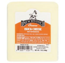 Wholesale New Bridge Brick Cheese Cuts 7 Oz- Bulk