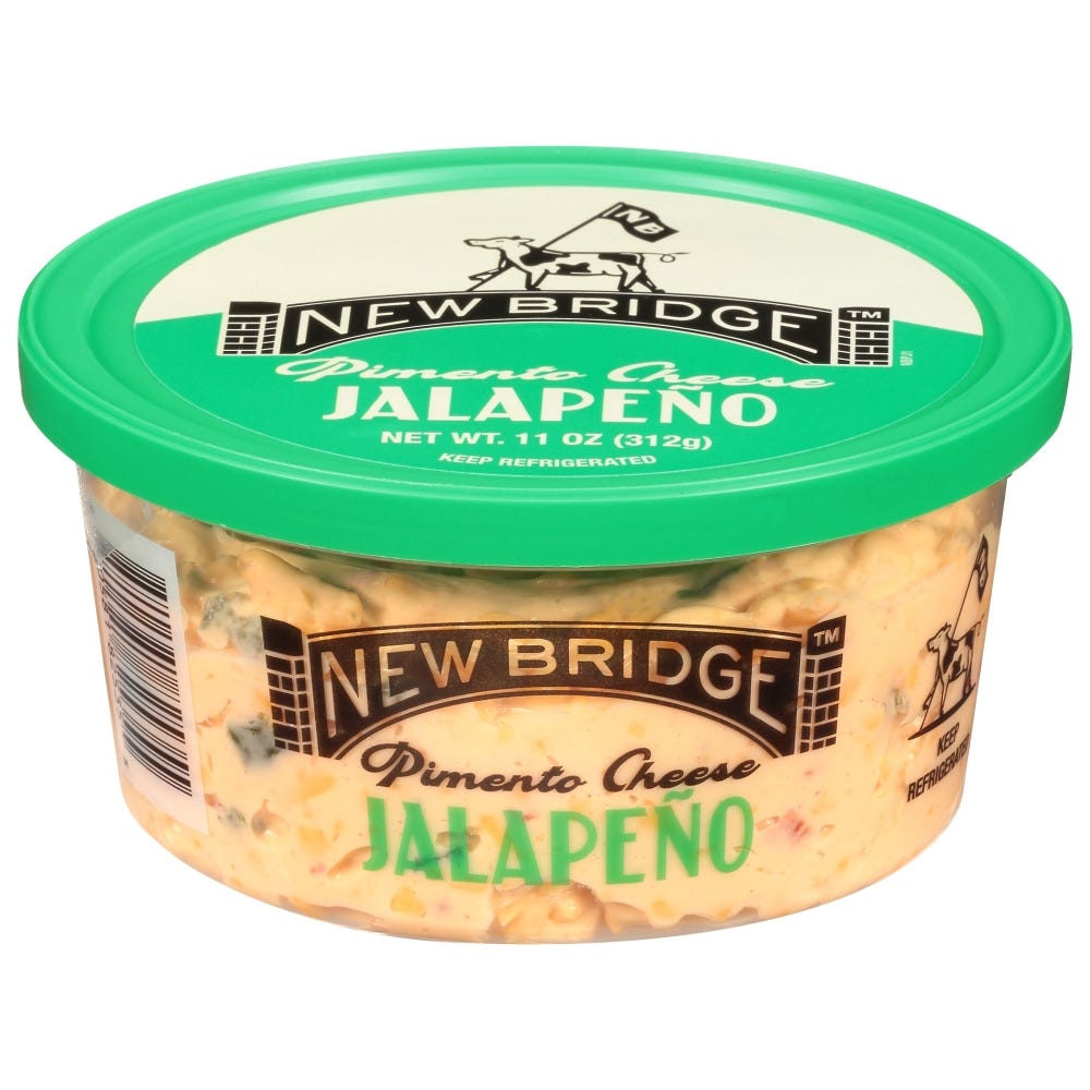 Wholesale New Bridge Jalapeno Pimento Cheese 11 Oz- Bulk