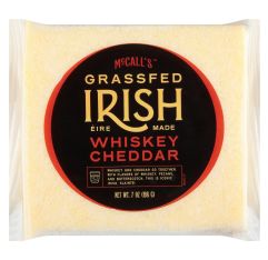 Wholesale McCall's Cheddar Grass Fed Irish Whiskey Cheddar Cuts 7 Oz- Bulk
