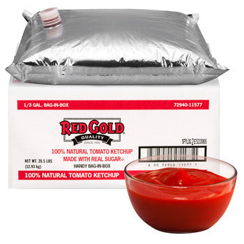 Wholesale Red Gold Natural Ketchuop Bib- Bulk