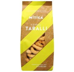Wholesale Mitica Fennel Taralli Vegan 8.8 Oz- Bulk