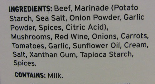 Wholesale Les Trois Gour Meal Redwine/Beef X.- Bulk