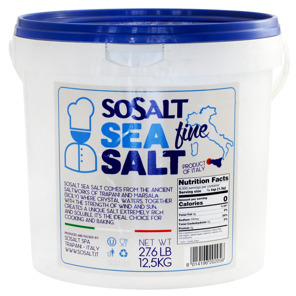 Wholesale Sanniti Case Sicilian Fine Sea Salt- Bulk