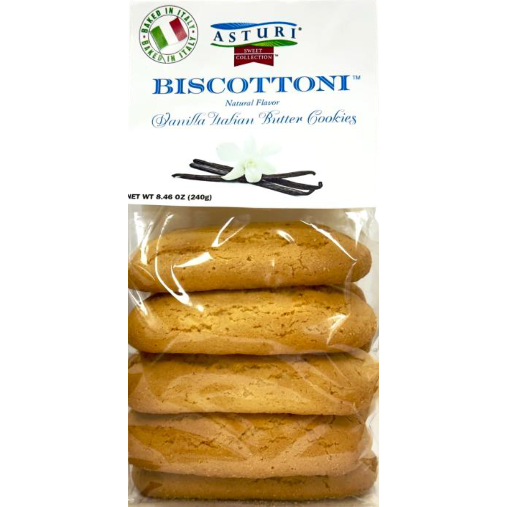 Wholesale Asturi Case Vanilla Biscottoni Butter Cookie- Bulk