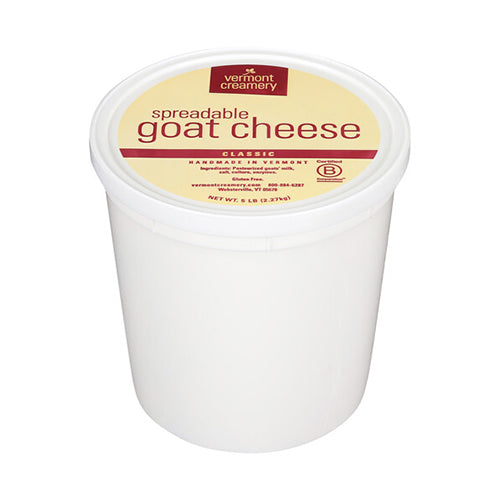 Wholesale Vermont Creamery Creamy Goat Cheese 5lb- Bulk