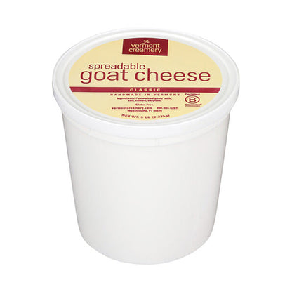 Wholesale Vermont Creamery Creamy Goat Cheese 5lb- Bulk