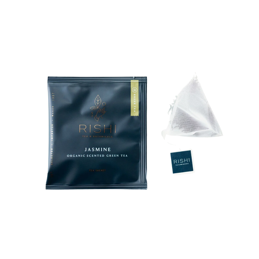 Wholesale Rishi Case Jasmine Tea Bags- Bulk