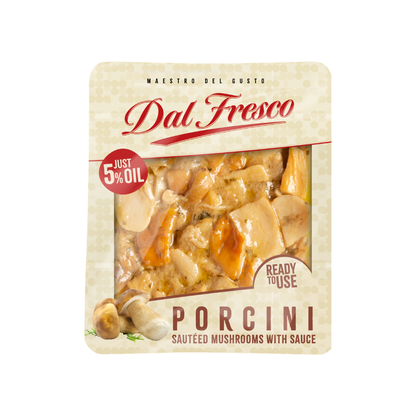 Wholesale Dal Fresco Each Sauteed Porcini Mushrooms In Sunflower Oil- Bulk