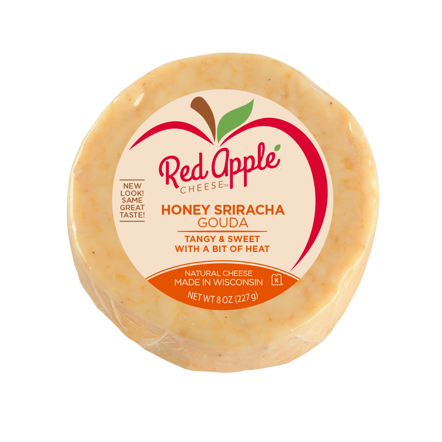 Wholesale Red Apple Honey Sriracha Gouda- Bulk