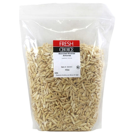 Wholesale Bazzini Case Blanched Silver Almonds- Bulk