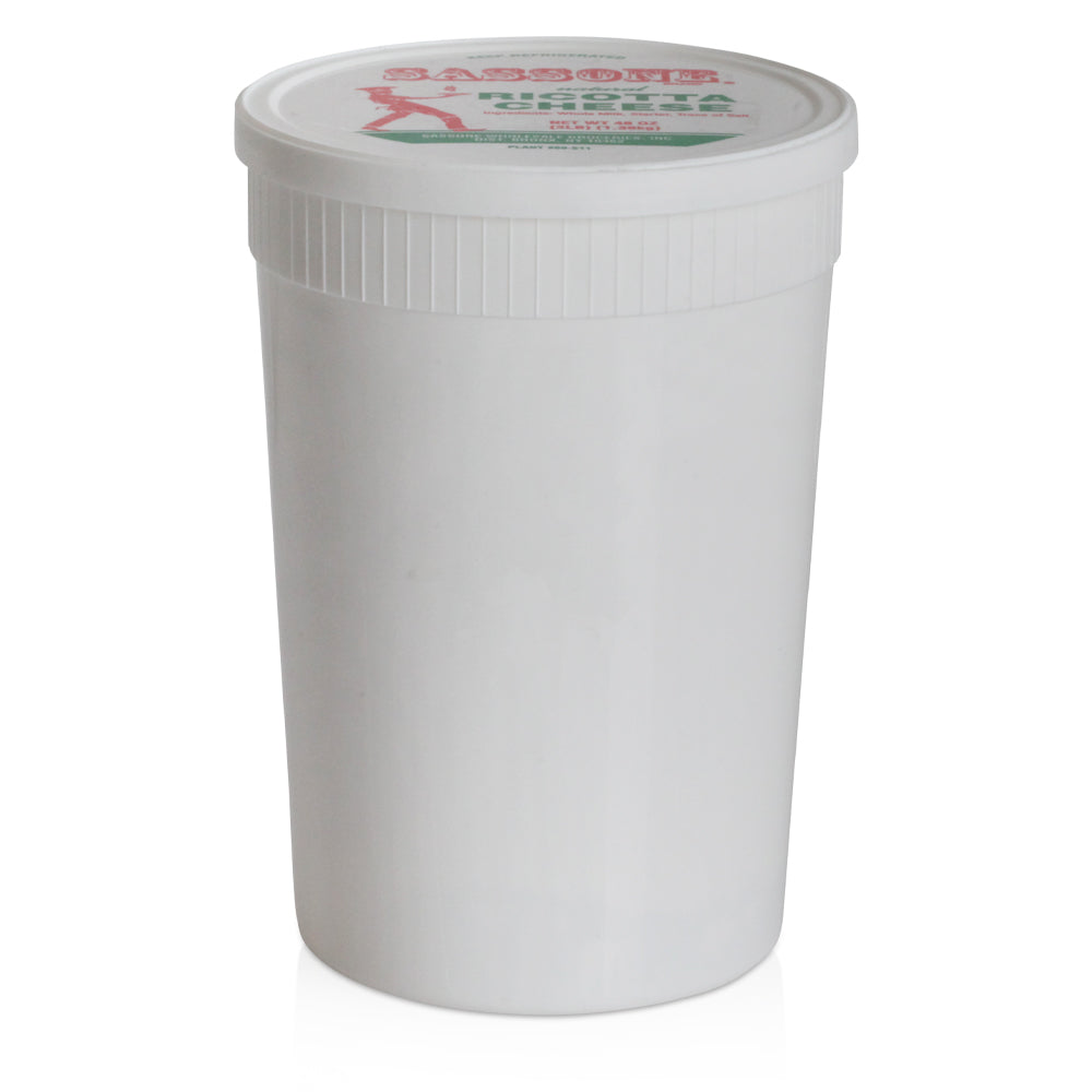 Wholesale Sassone Case Whole Milk Ricotta Cheese- Bulk