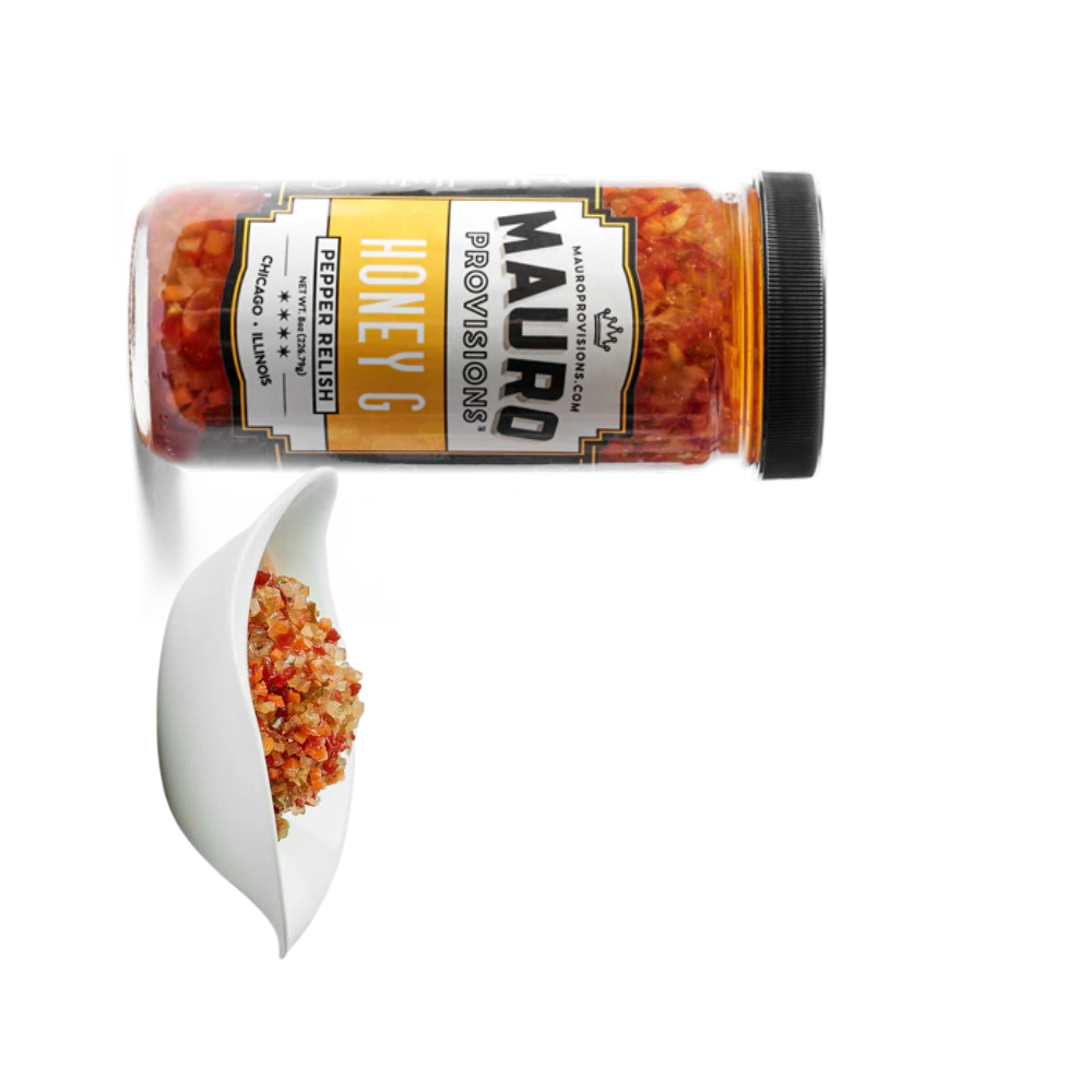 Wholesale Mauro Provsion Pepper Relish With Honey | 8.8 zo jar- Bulk