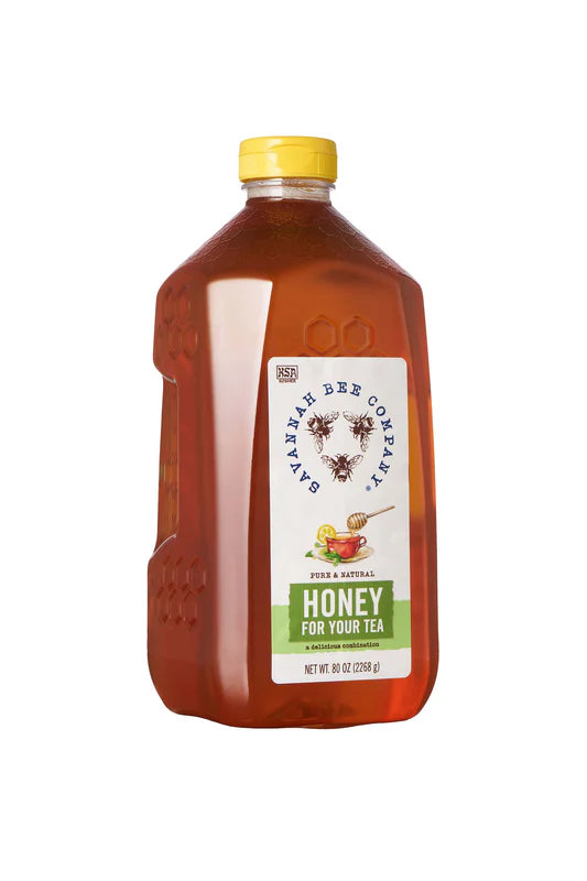 Wholesale Savannah Bee 1/2 Gallon Tea Honey- Bulk