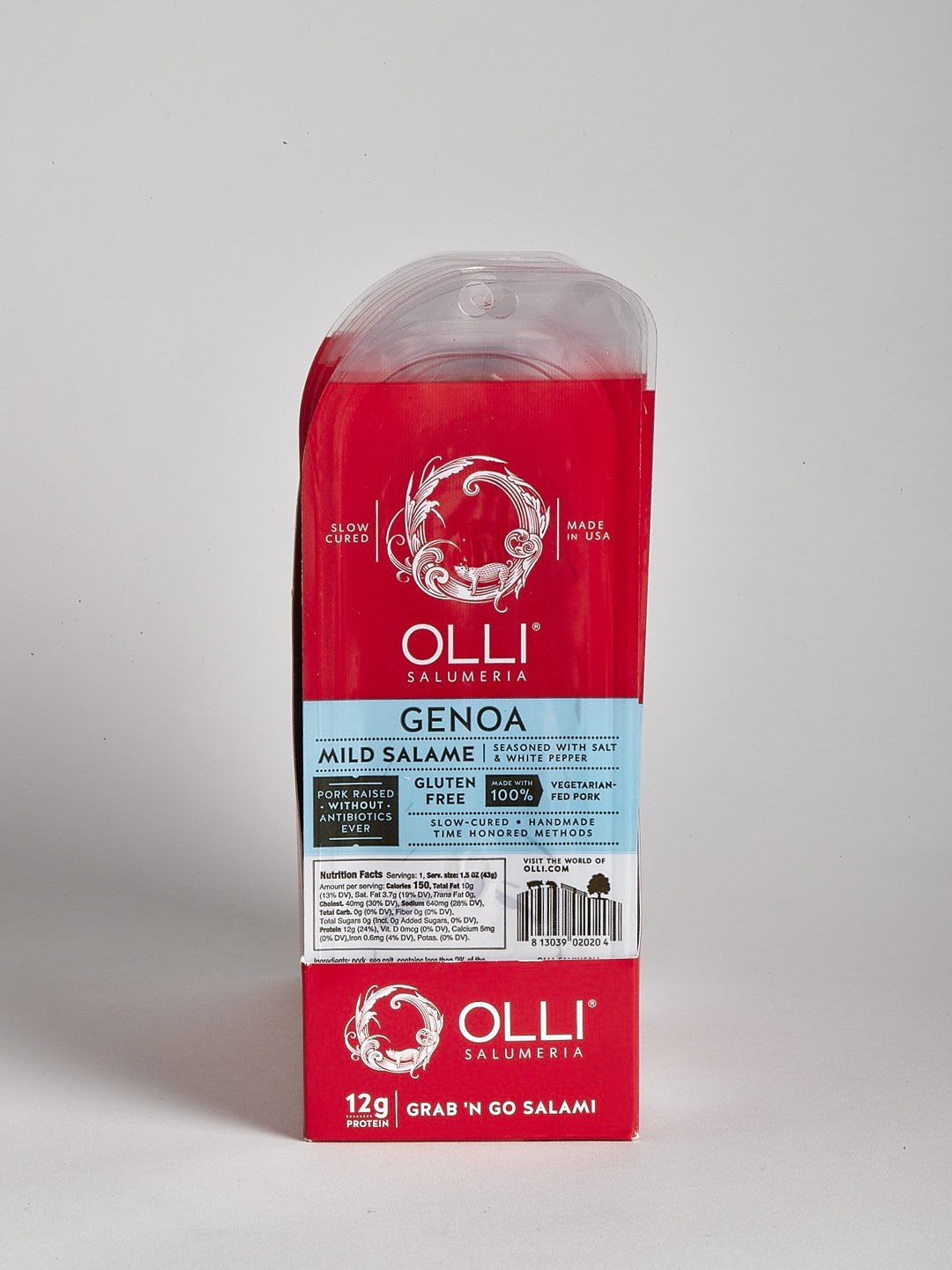 Wholesale Olli Genoa Sliced Mini Chub 1.5Oz- Bulk