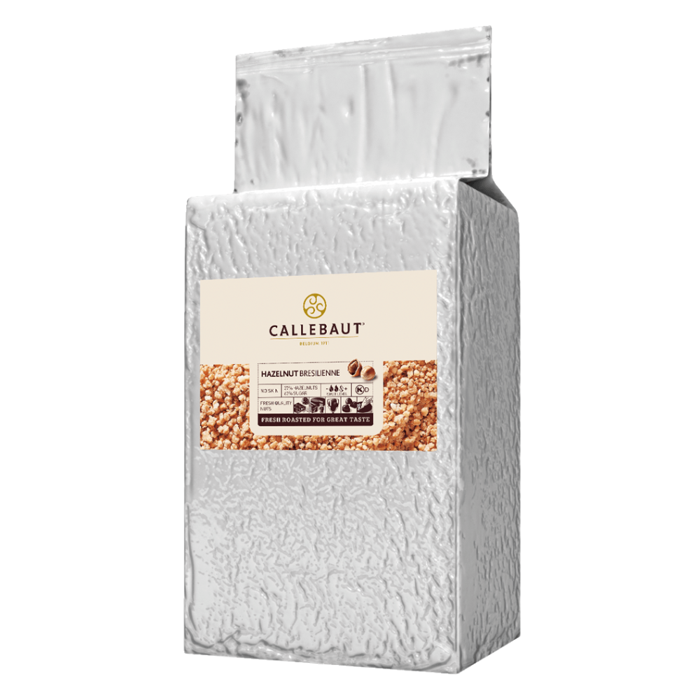 Wholesale Callebaut Case Chopped & Carmelized Hazelnut Crocant- Bulk