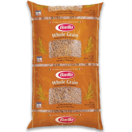 Wholesale Barilla Case Bulk Whole Grain Elbow Pasta- Bulk