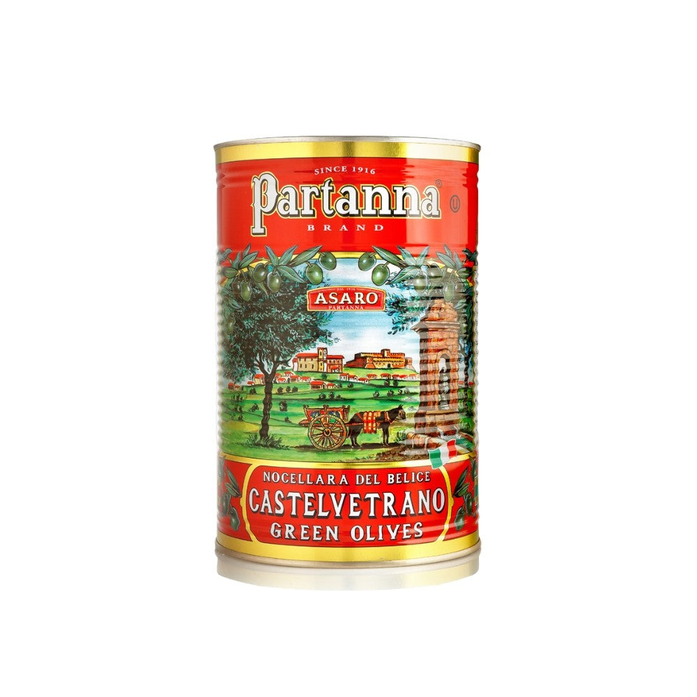 Wholesale Partanna Each Castelveltrano Whole Green Olives- Bulk