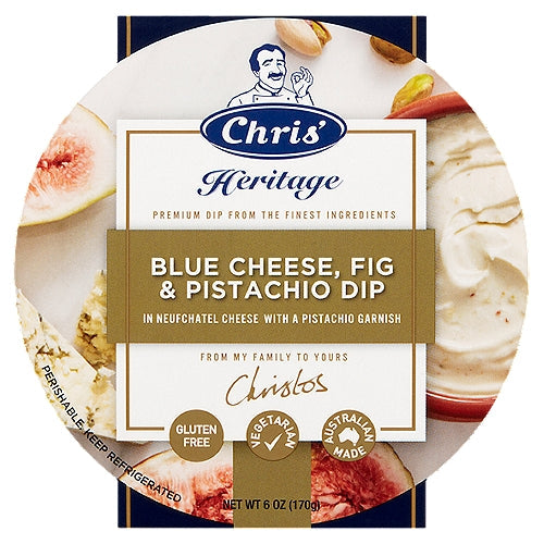 Wholesale Heritage Blue Cheese Fig Pistachio- Bulk