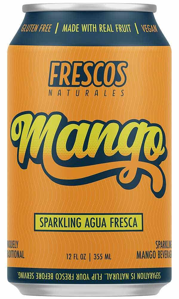 Wholesale Frescos Naturales Mango Sparkling Water 12 Oz- Bulk