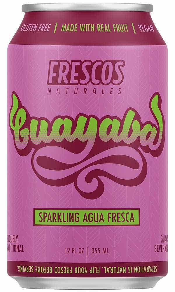 Wholesale Frescos Naturales Guava Sparkling Water 12 Oz- Bulk