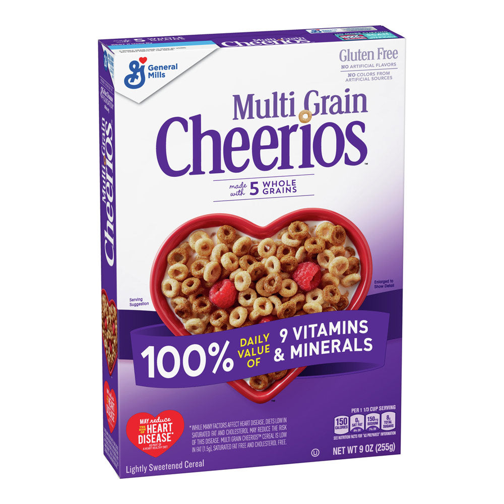 Wholesale General Mills Case Multi Grain Cheerios Cereal- Bulk