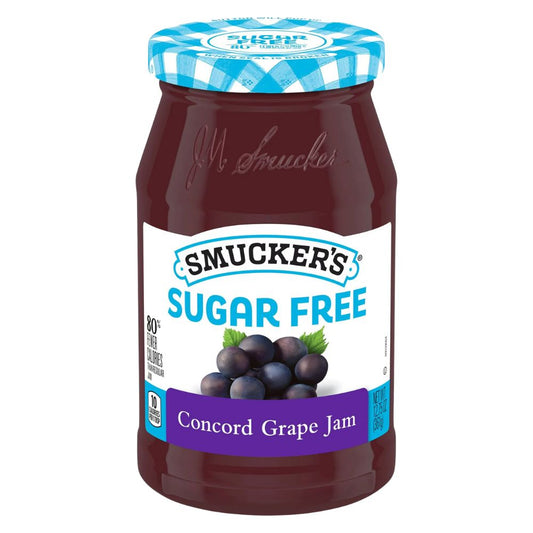 Wholesale Smuckers Case Sugar Free Grape Jelly- Bulk
