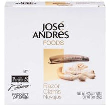 Wholesale José Andrés Razor Clams 4.23 Oz- Bulk