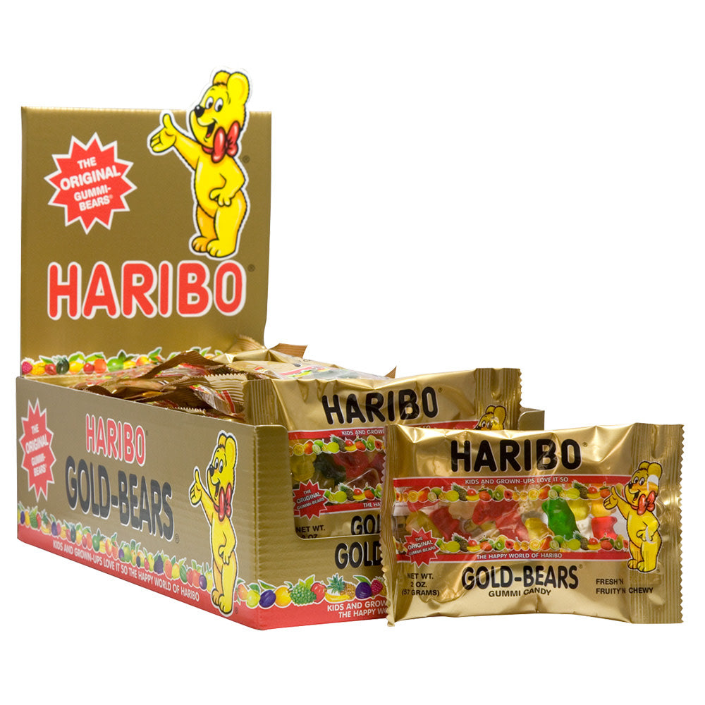 Wholesale Haribo Gummy Goldbears 2 Oz Bag- Bulk