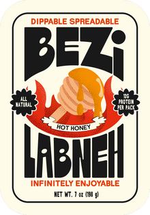 Wholesale Bezi Labneh Hot Honey 7Oz- Bulk