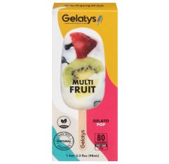 Wholesale Gelatys Multi Fruit Gelato Pop 3.3 Oz- Bulk