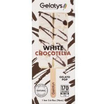 Wholesale Gelatys White Chocotella Gelato Pop 2.9 Oz- Bulk