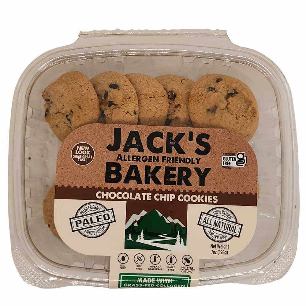 Wholesale Jack’s Allergen Friendly Bakery Chocolate Chip Cookies 7 Oz- Bulk