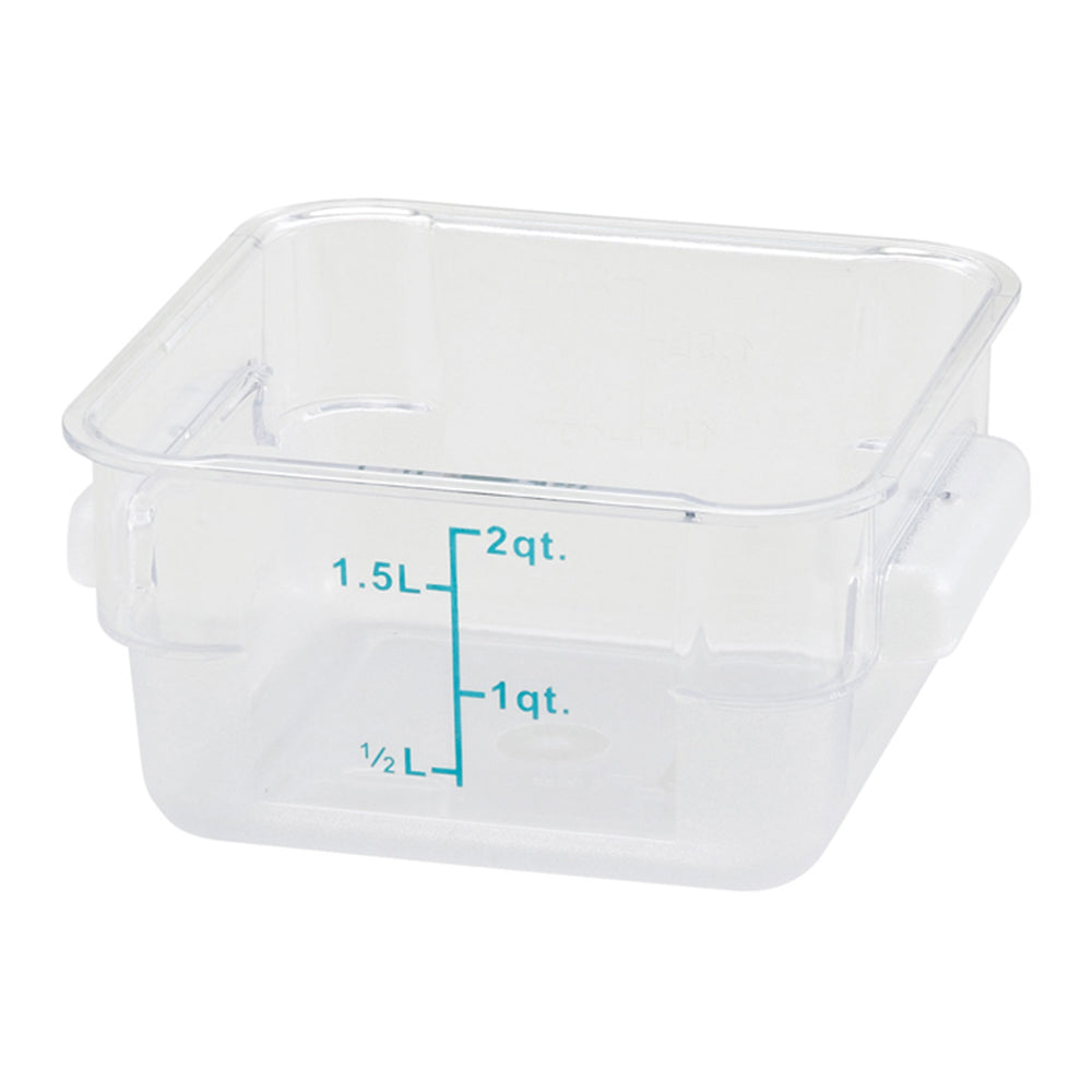 Wholesale Winco Case 2 Quart Food Storage Container- Bulk