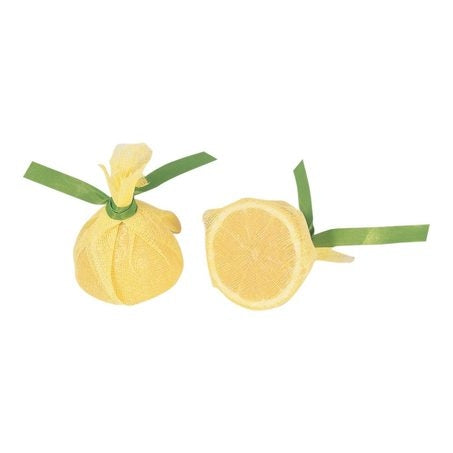 Wholesale Roland Case Lemon Wrap With Green Ribbon- Bulk