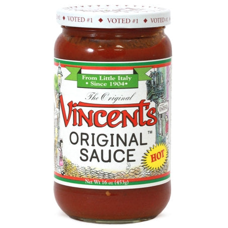 Wholesale Vincent'S Case Hot Tomato Sauce- Bulk