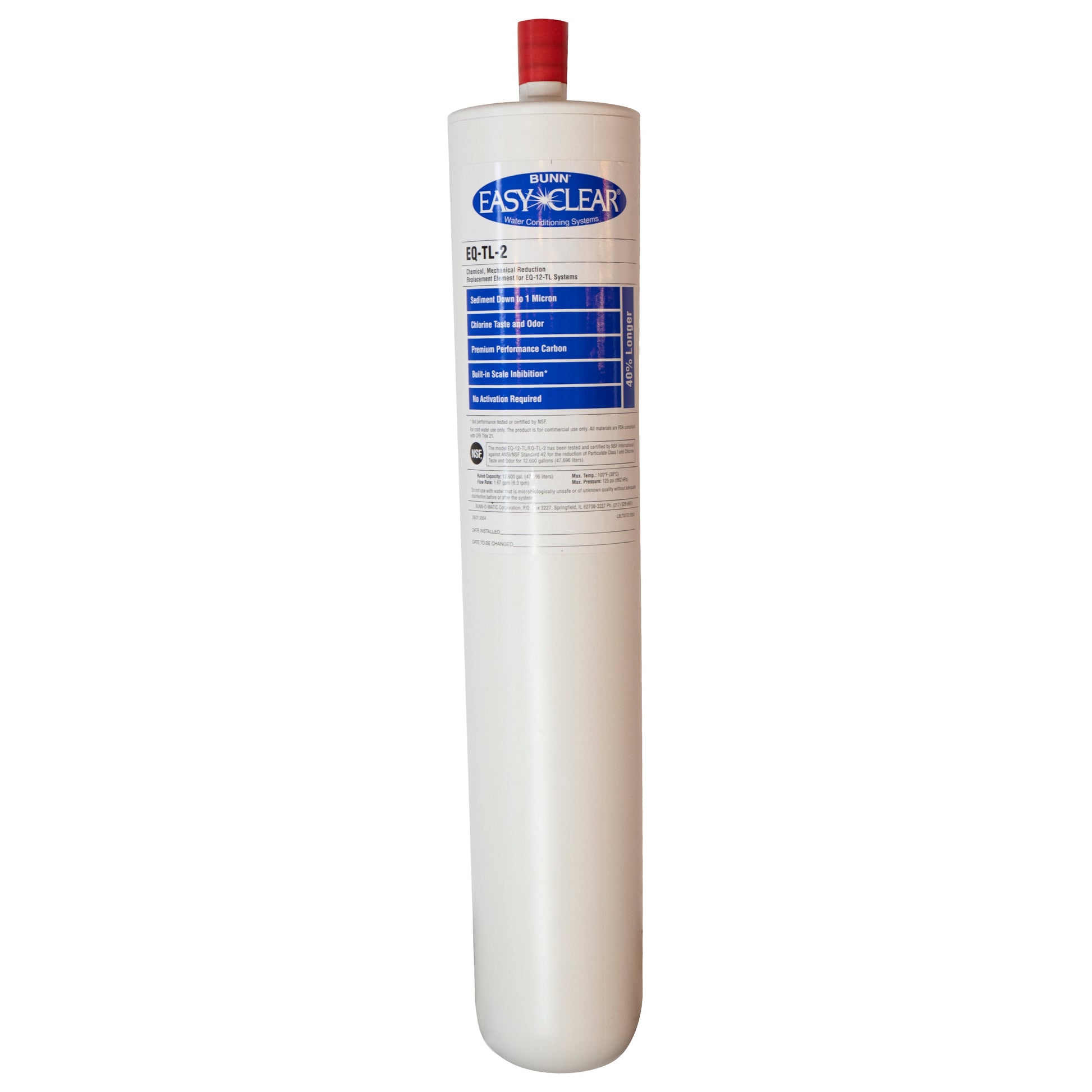 Wholesale Peet's Coffee Bunn Eq-12-Tl Water Filter- Bulk