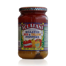 Wholesale Sclafani Case Red & Yellow Roasted Peppers- Bulk