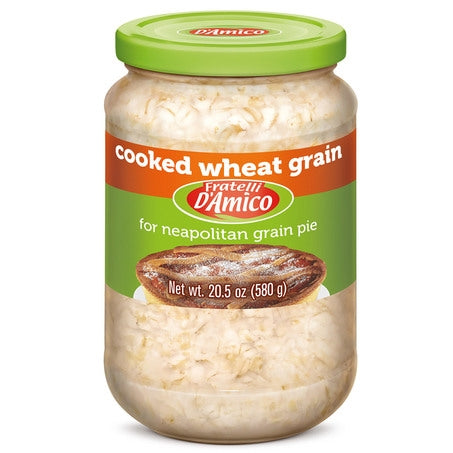 Wholesale D'Amico Cooked Wheat Grain | 20.5 oz- Bulk