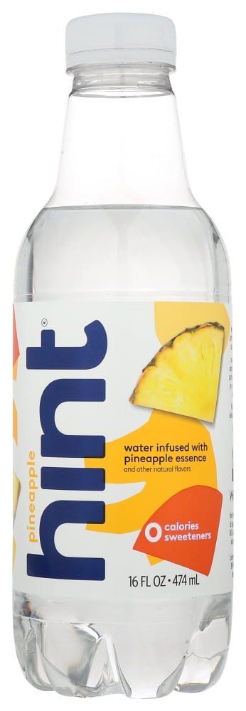 Wholesale Hint Pineapple Flavored Water 16 Fl Oz Bottle- Bulk