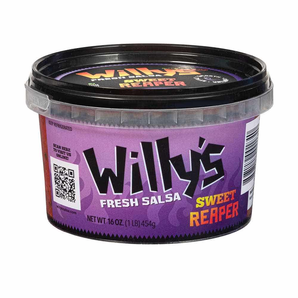 Wholesale Willy's Fresh Salsa Sweet Reaper Salsa 16 Oz- Bulk