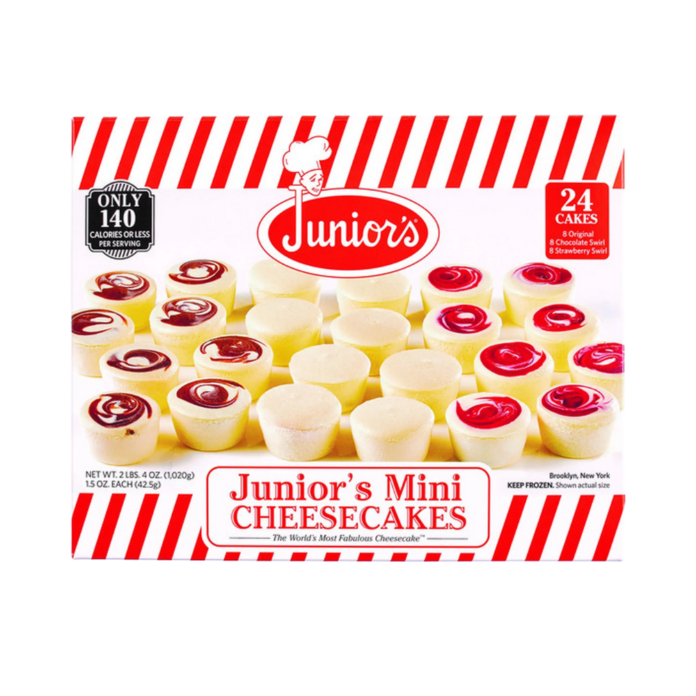 Wholesale Junior'S Case 1.5Oz Petite No Sugar Added Cheesecake- Bulk
